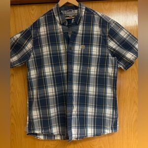 Mens XL Carhartt button down short sleeve